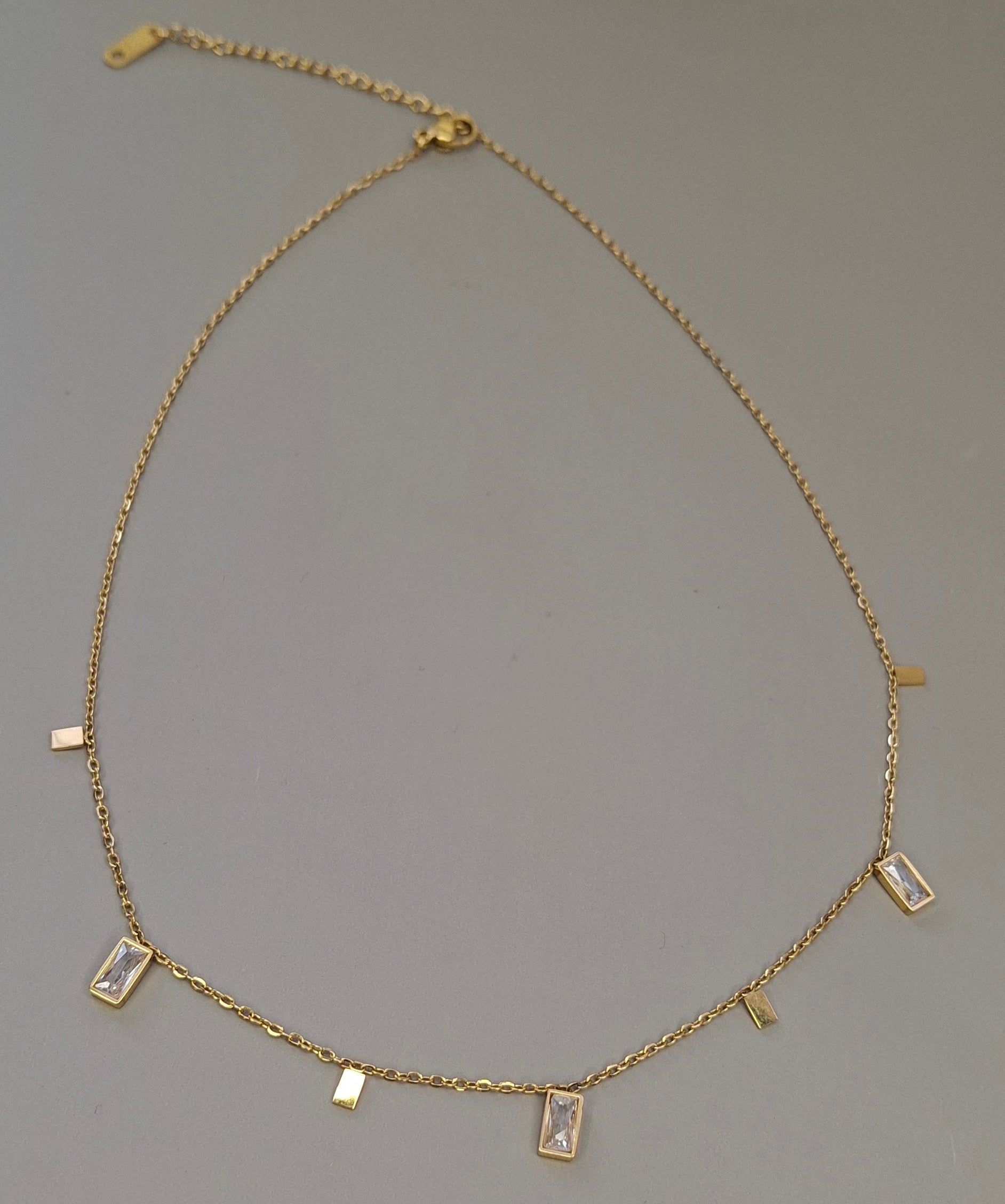 Juego brillo rectangular