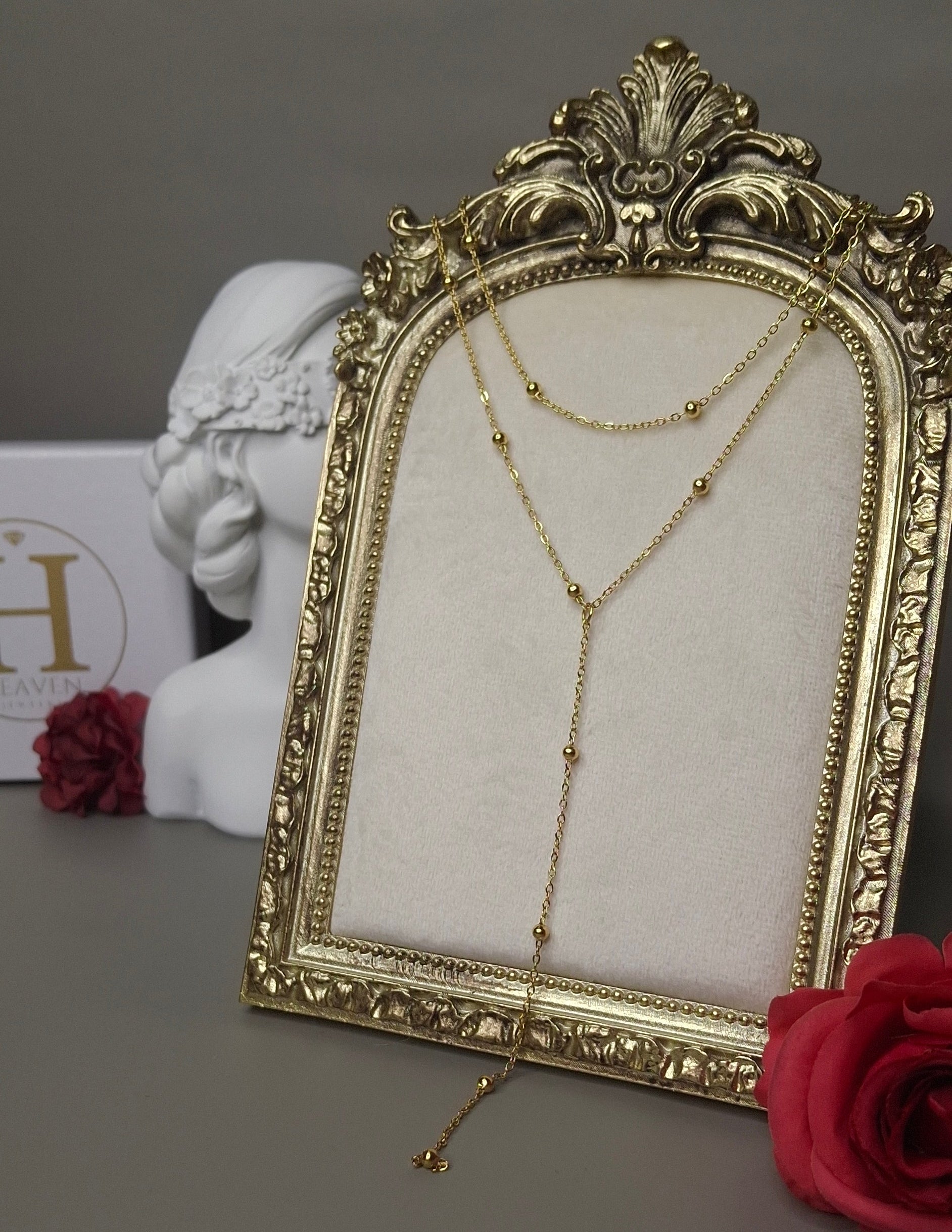 Cadena en Y puntitos