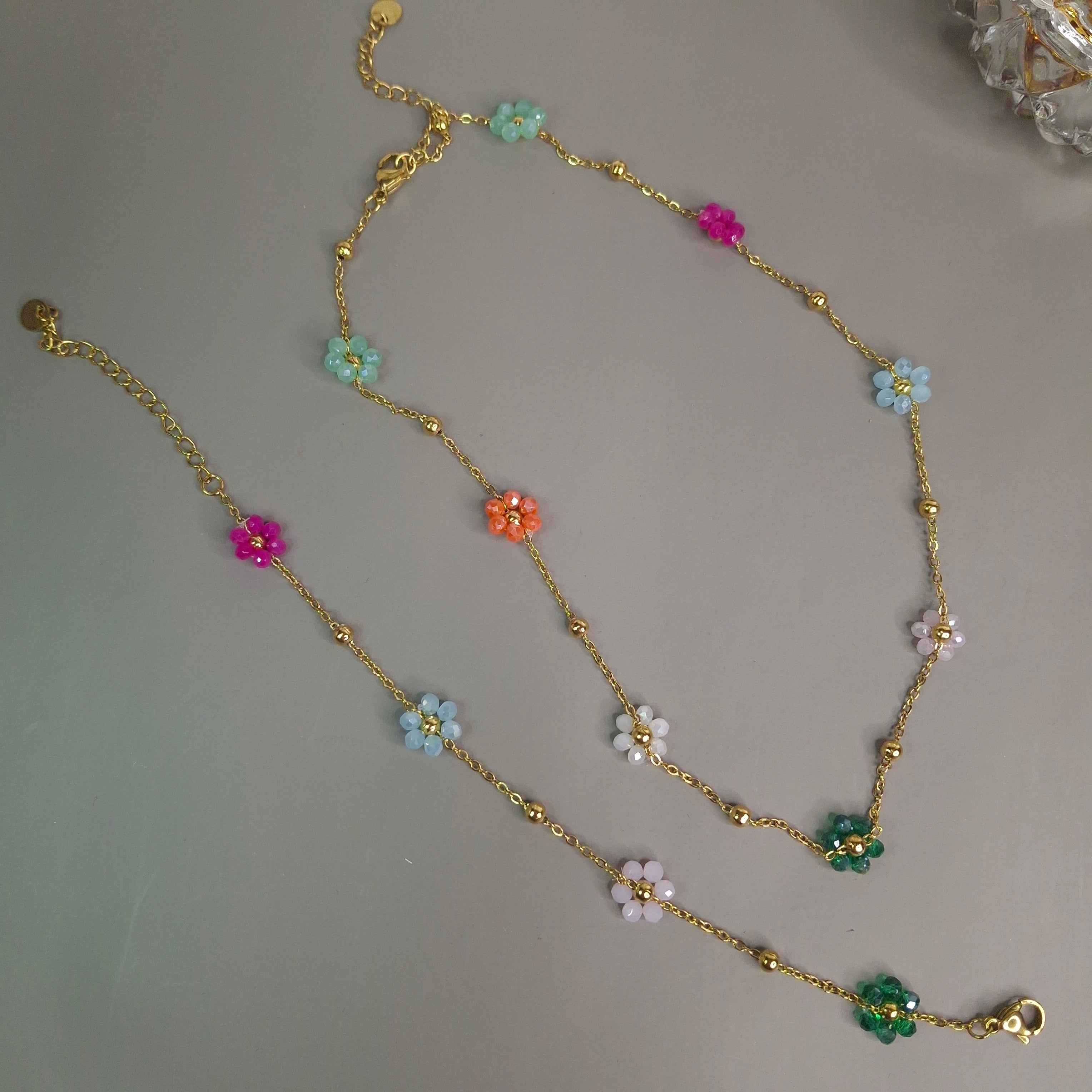 Juego Flores de colores