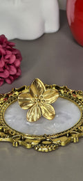 Anillo flor grande