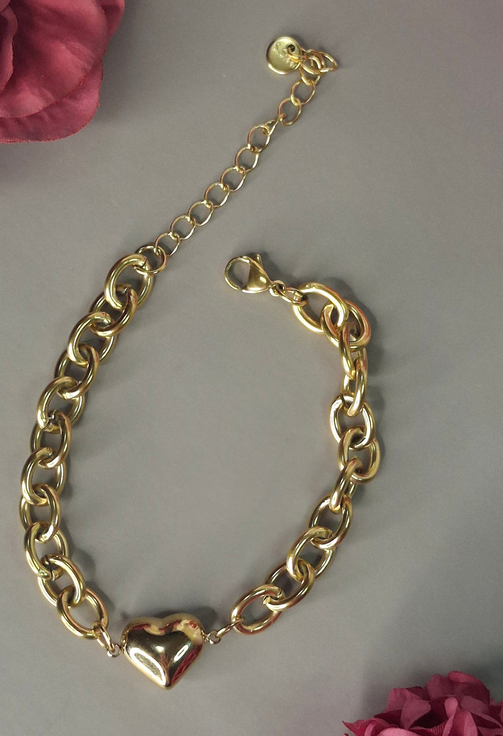 Pulsera corazón chunki
