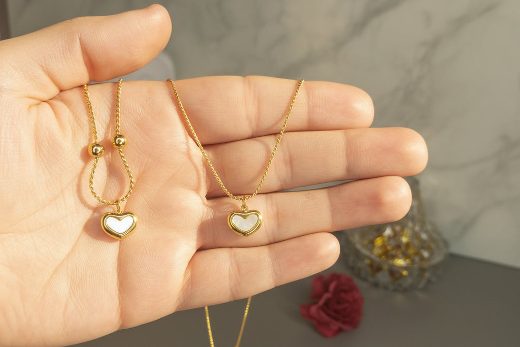 Juego Corazón blanco