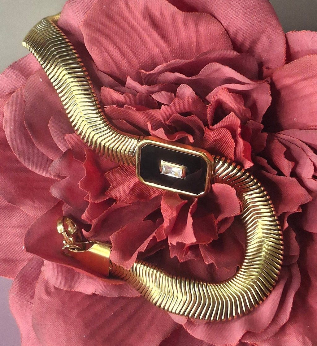 Pulsera snake black