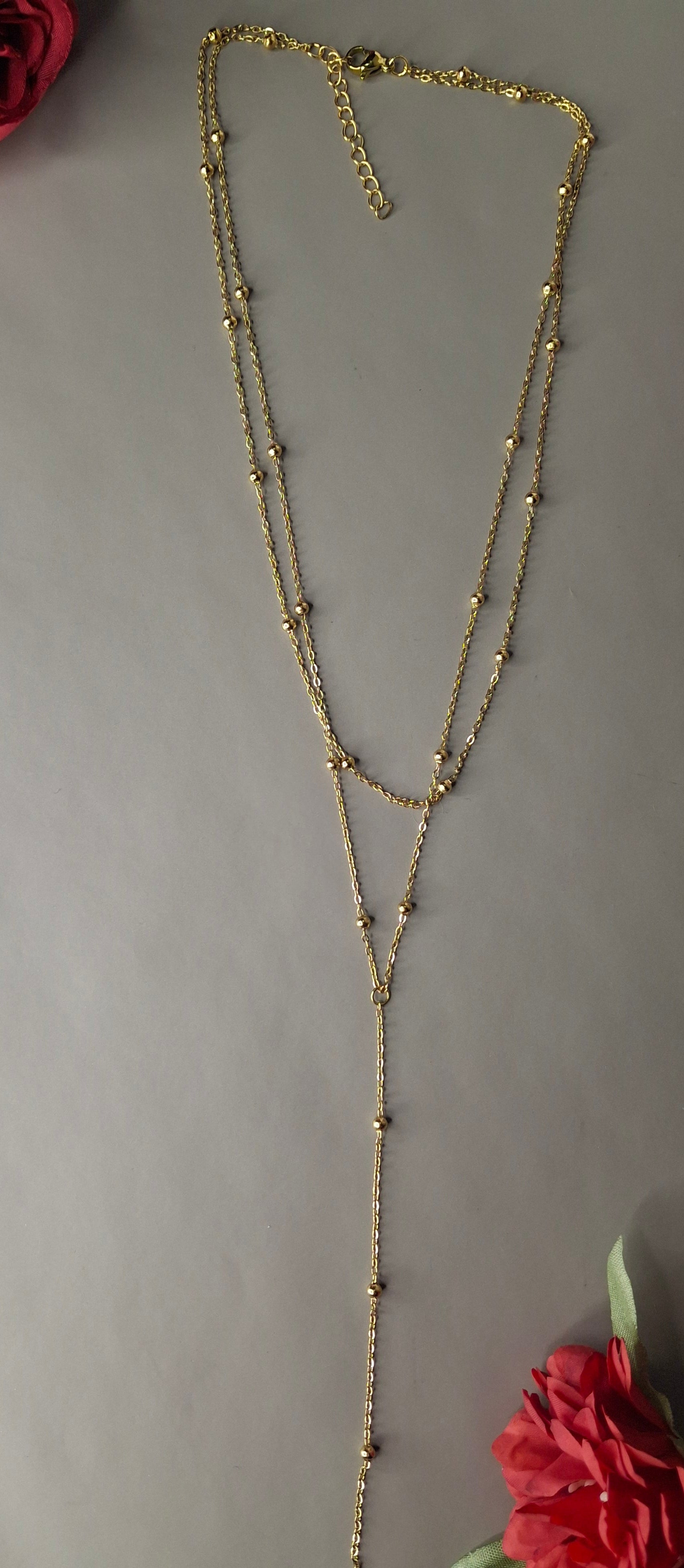 Cadena en Y puntitos