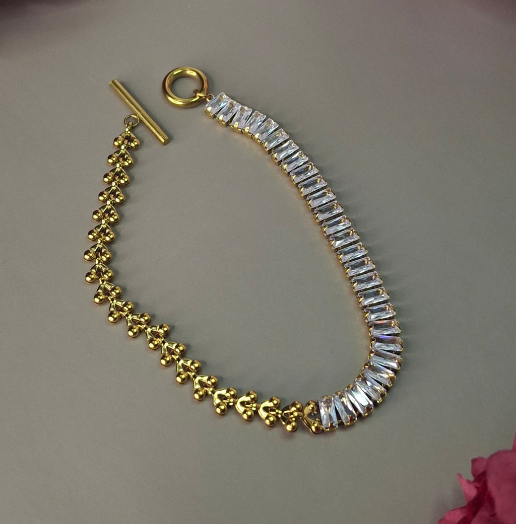 Pulsera diamante con cinta