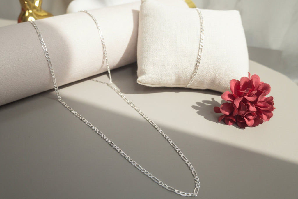 Conjunto figaro plata 925