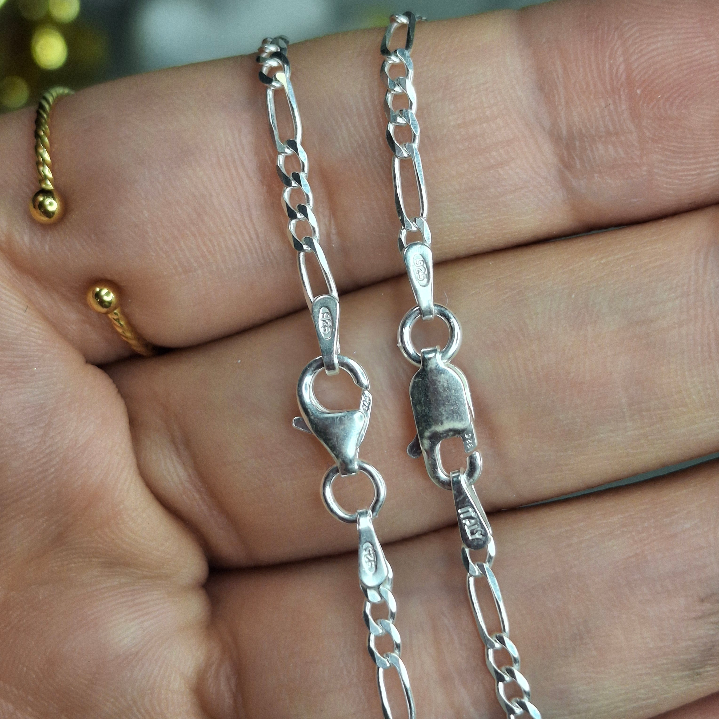 Conjunto figaro plata 925